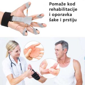 Trenažer za prste kao podrška oporavku i poboljšanju funkcionalnosti šake i prstiju