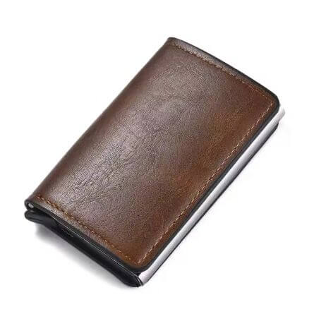 elegantan rfid novčanik braon