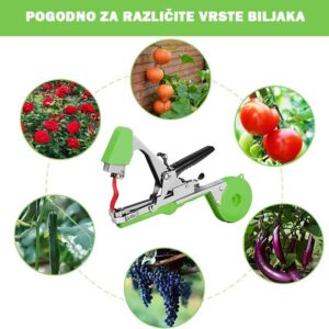 heftalica za vezivanje različitih vrsta biljaka