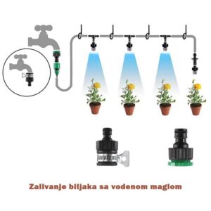 Montaža vodene magle bez alata