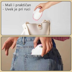 pingvin skupljač dlaka je mali i kompaktan pa staje svuda