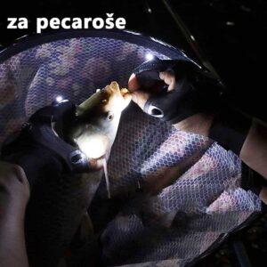 LED svetlo na kažiprstu i palcu – idealno za ribolovce