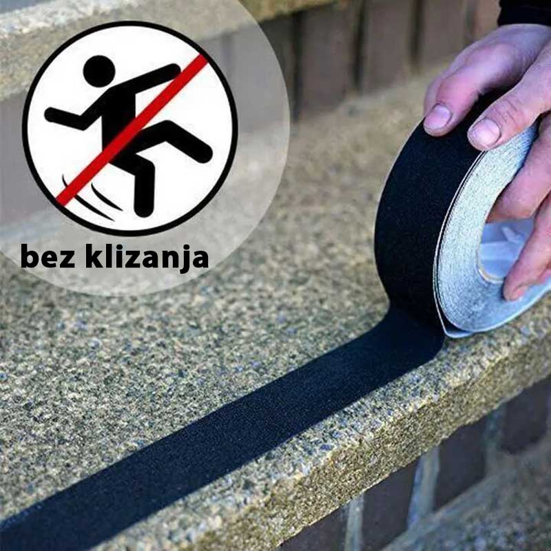 Protivklizna samolepljiva traka – sigurniji koraci u Vašem domu i poslovnom prostoru