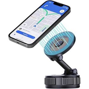 Magnetni vakuumski držač za telefon sa brzim magnetnim prihvatom