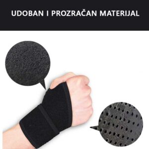 Steznik za ručni zglob od neoprena sa elastičnom tekstilnom tkaninom, udoban za nošenje