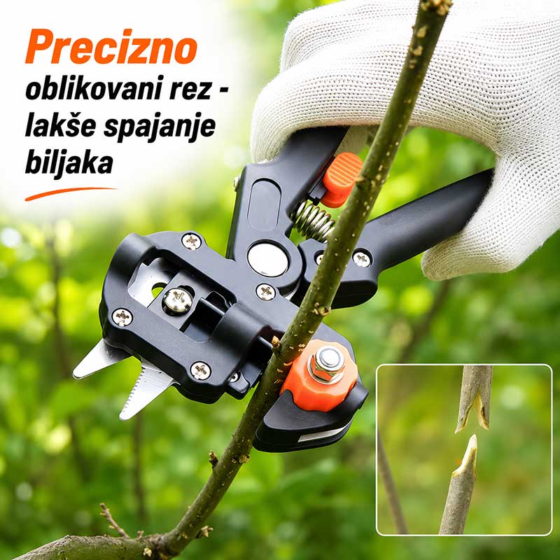 Makaze za kalemljenje voća i orezivanje sa tri sečiva