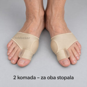 Separator za čukljeve sa gel jastučićem na oba stopala, 2 komada
